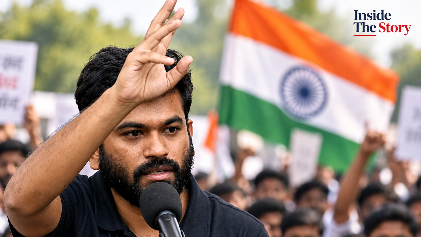 Leader of Gen-z Protest in india image